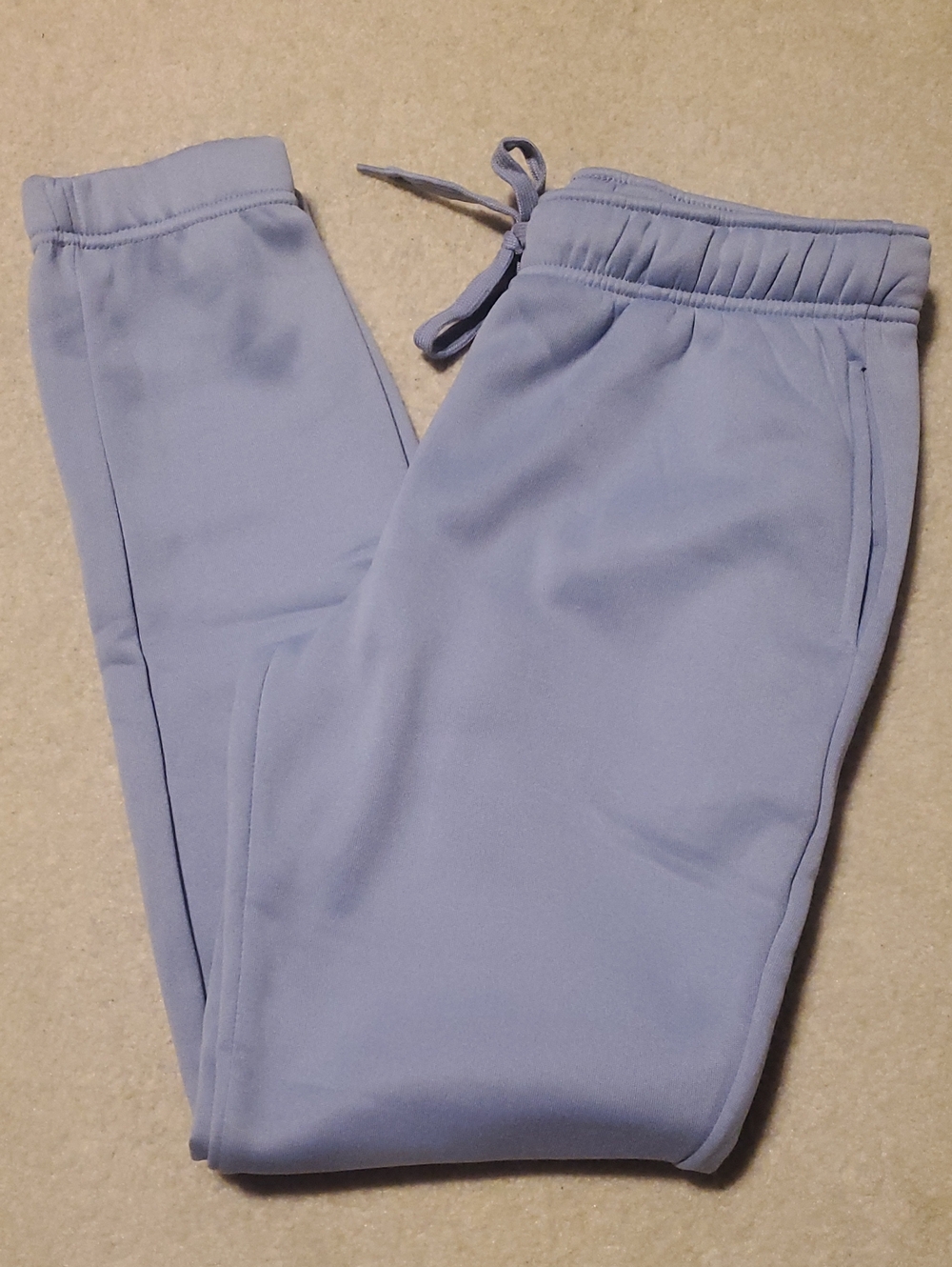 Womens Light Lavender Jogger Sweatpants